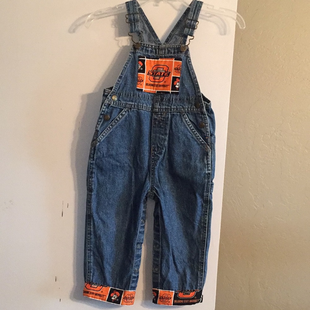 Denim overalls